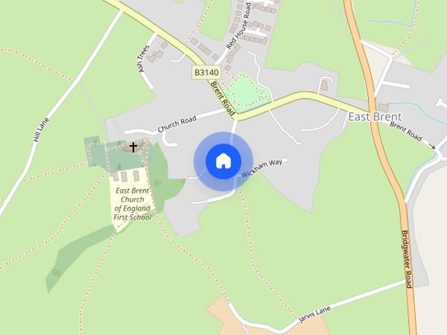 House for rent in East Brent, Somerset