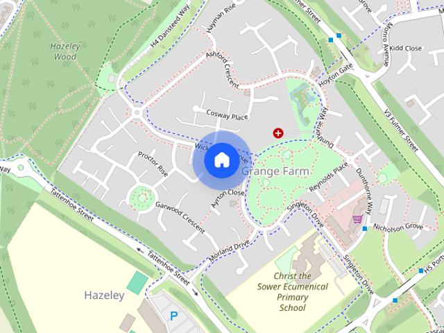 Apartment for rent in Grange Farm, Shenley Church End