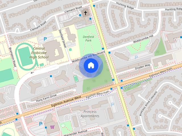 Apartment for rent in Etobicoke Centre, Toronto