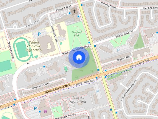 Apartment for rent in Etobicoke Centre, Toronto