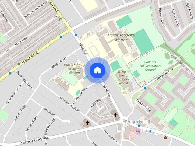 House for rent in London Borough of Merton, Greater London