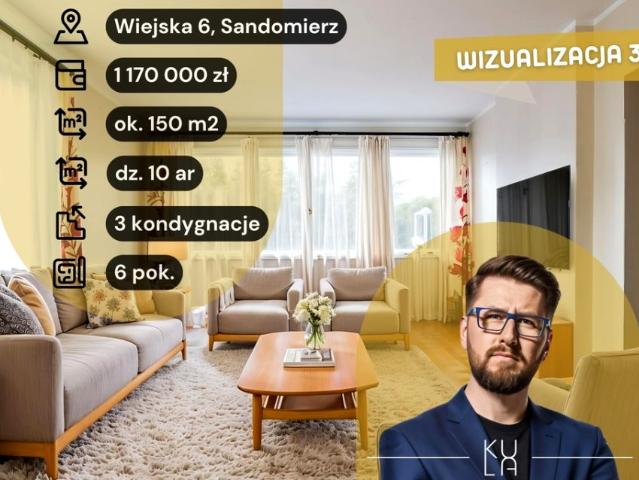 Dom na sprzedaż w Sandomierz, Świętokrzyskie