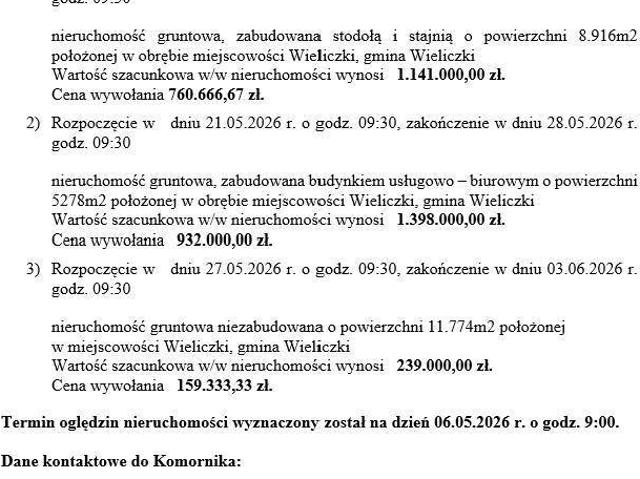 Mieszkanie na sprzedaż w Wieliczki, Warmińsko-mazurskie