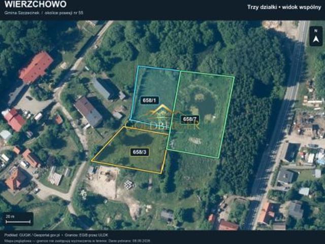 Grunt na sprzedaż w Wierzchowo, powiat szczecinecki