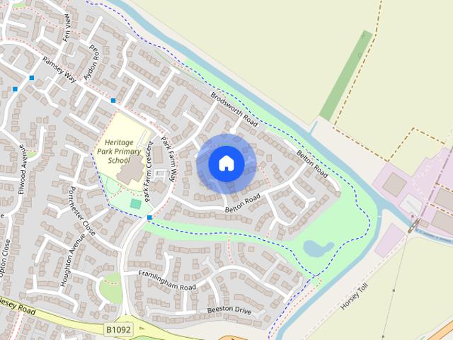 House for rent in Cardea, Peterborough