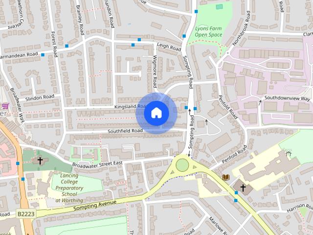 Room for rent in Worthing, West Sussex