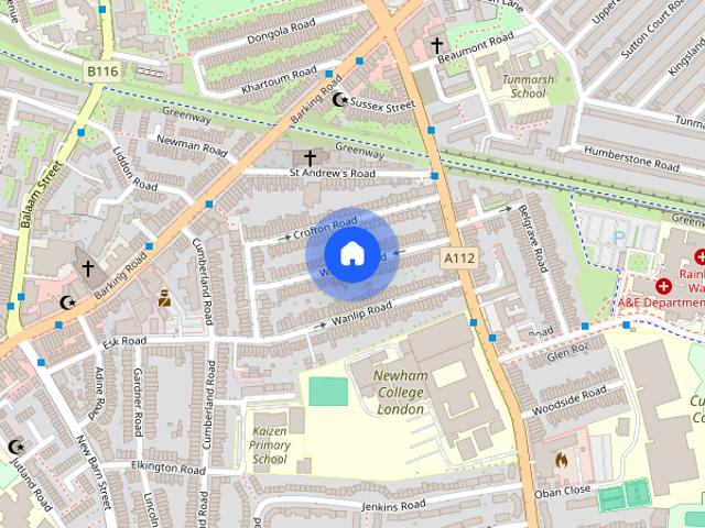 House for rent in Plaistow, Greater London