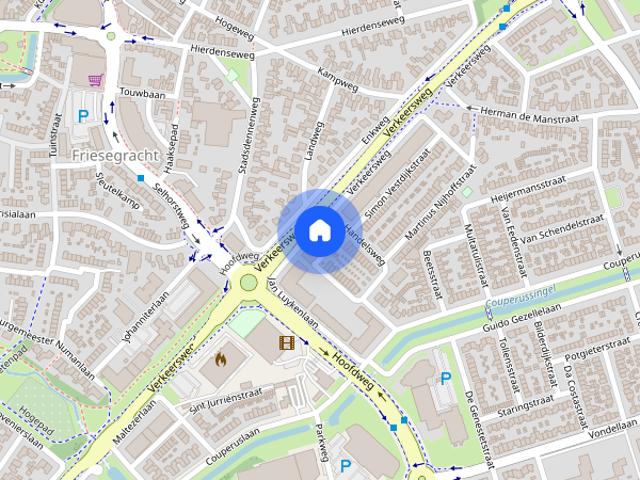 Studio te huur in Friesegracht, Harderwijk