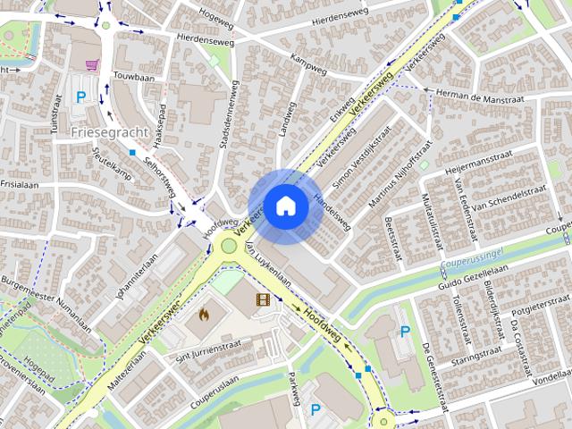 Appartement te huur in Friesegracht, Harderwijk