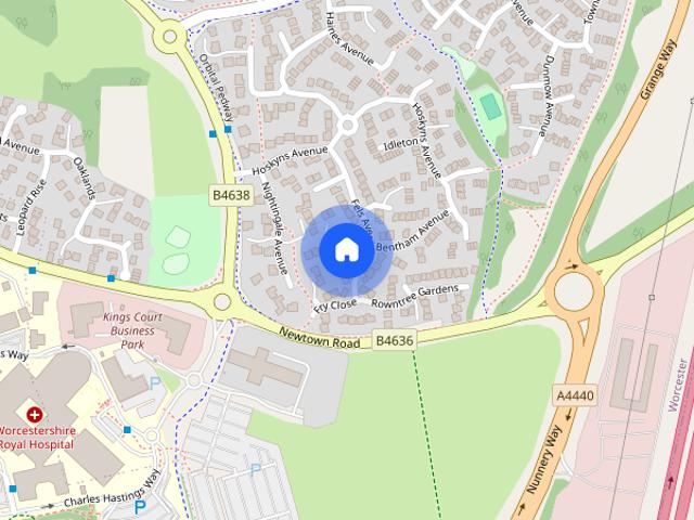 House for rent in Warndon, Worcestershire