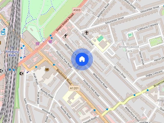 Apartment for rent in Brownswood Park, Stoke Newington