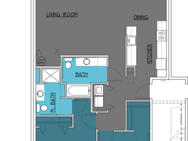 Apartment for rent in Oregonia