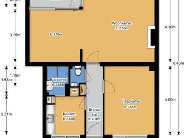 Woning te huur in Delft, Bomenwijk