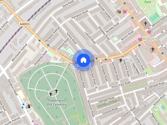 Apartment for rent in Queen's Park, Greater London