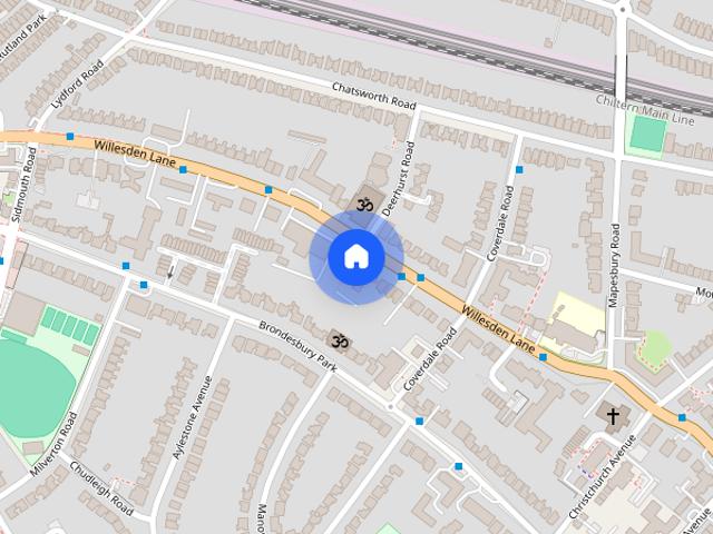 Apartment for rent in Brondesbury Park, Greater London