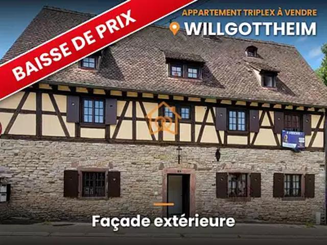 Appartement vente à Willgottheim