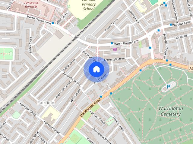 Room for rent in Fairfield, Warrington