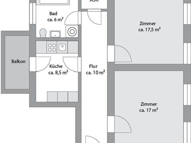 Apartment mieten in Paulusviertel, Halle