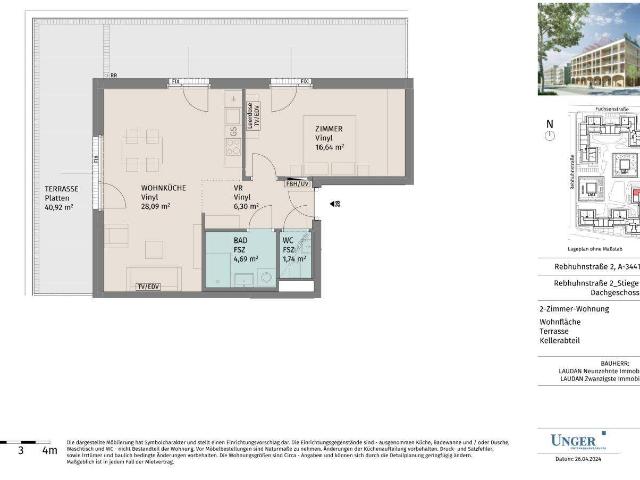 Apartment mieten in Michelhausen, Niederösterreich