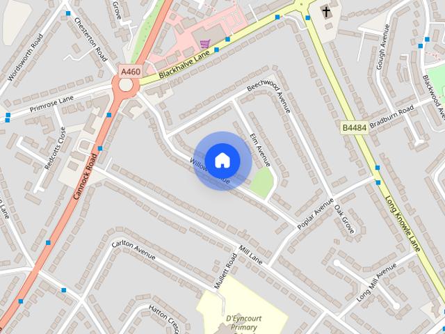 Apartment for rent in Wood End, Park Village