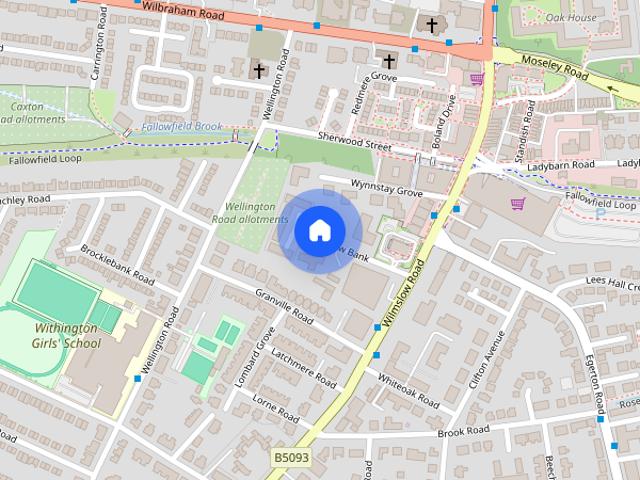 Apartment for rent in Fallowfield, Manchester