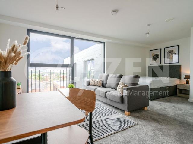 Studio for rent in Pendleton, Salford
