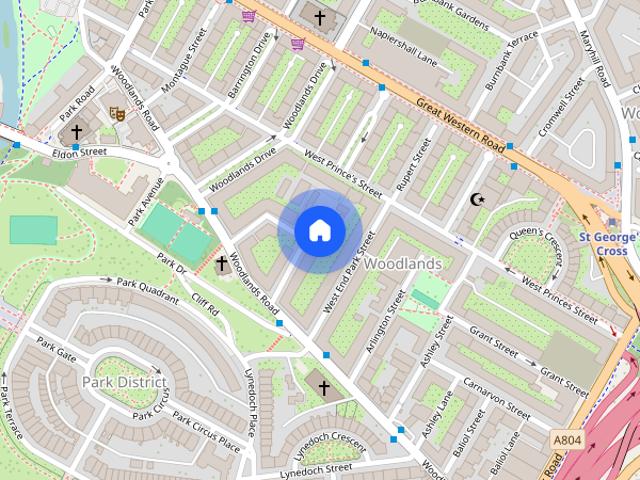 Apartment for rent in Woodlands, Glasgow