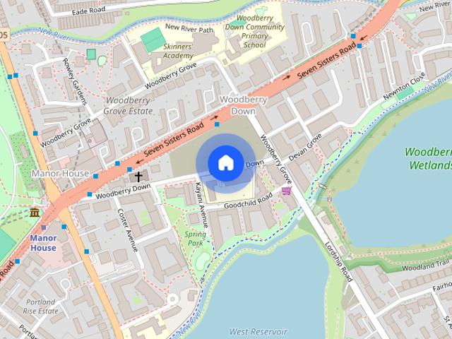 Apartment for rent in Woodberry Down, Greater London