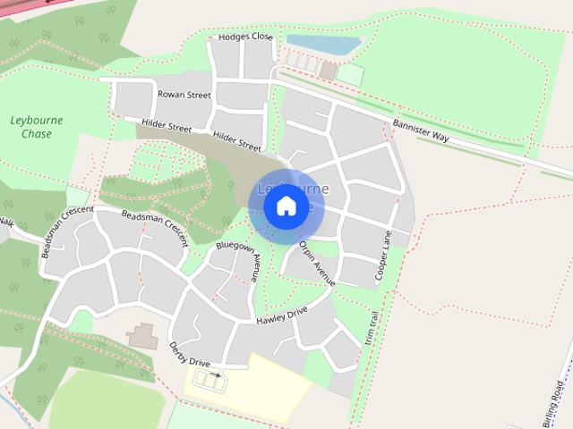 Apartment for rent in Leybourne, Bourne Vale