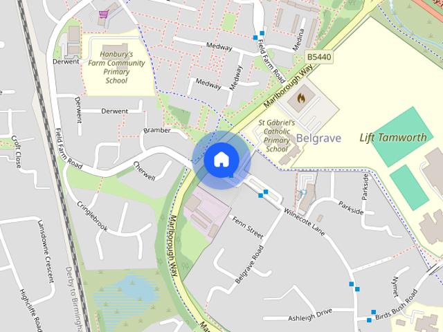 House for rent in Belgrave, Kettlebrook