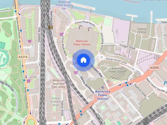 Apartment for rent in Nine Elms, Greater London