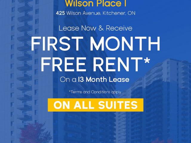 Apartment for rent in Kitchener, Ontario