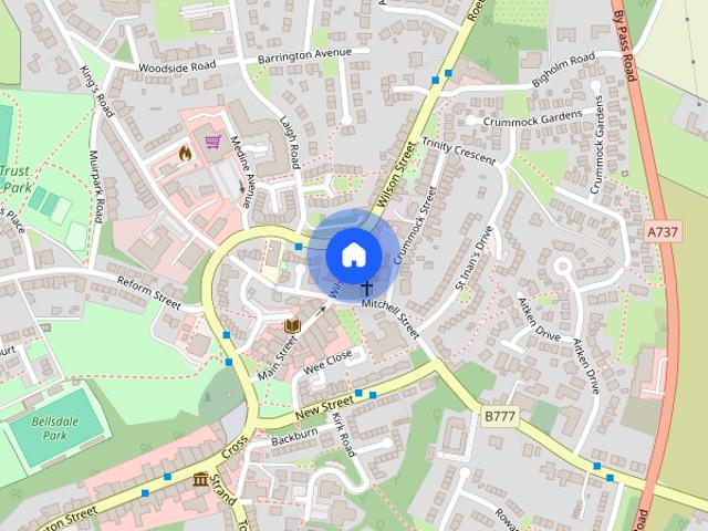 House for rent in Grangehill, Beith