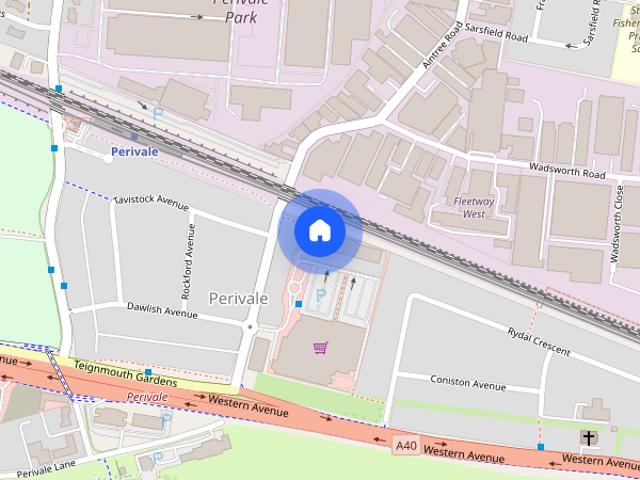 Apartment for rent in London Borough of Ealing, Perivale