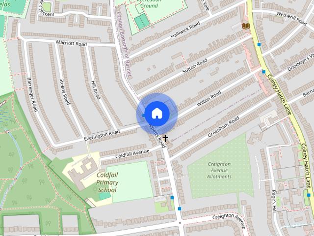 Apartment for rent in Colney Hatch, Greater London