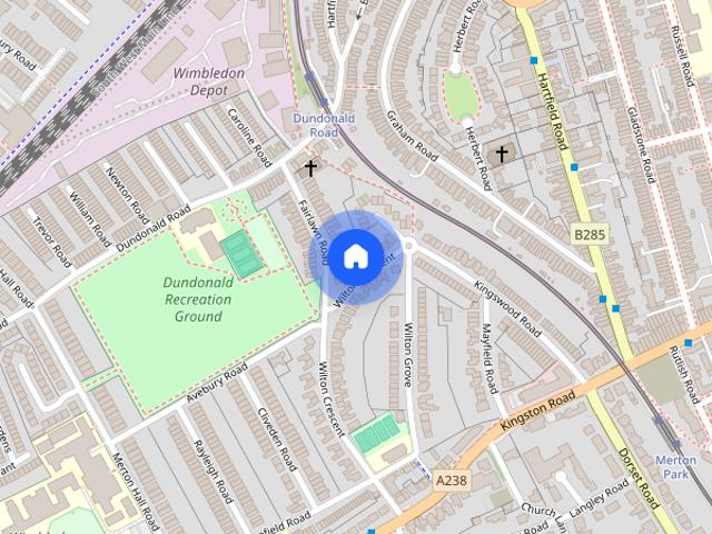 House for rent in London Borough of Merton, Greater London