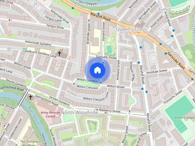 Apartment for rent in North Woodside, Scotland