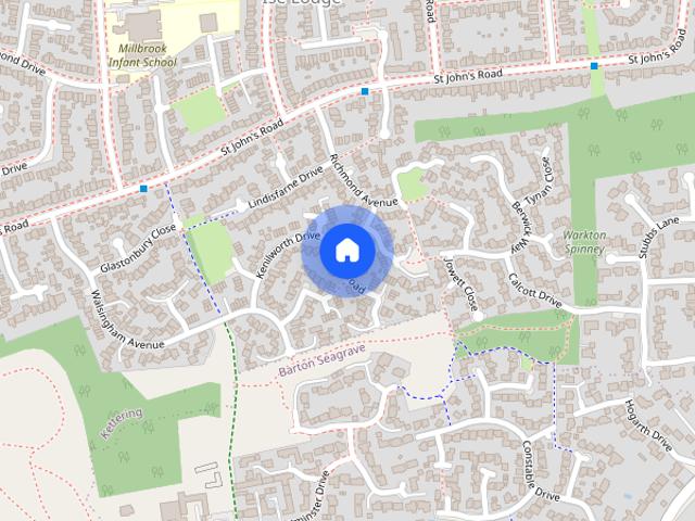 House for rent in Ise Lodge, Kettering
