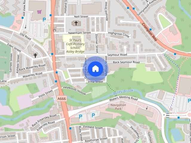 House for rent in Lee Bank, Greater Manchester