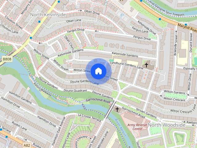 Apartment for rent in North Woodside, Scotland