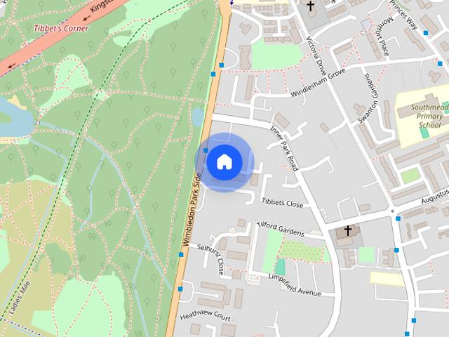Apartment for rent in Southfields, Greater London