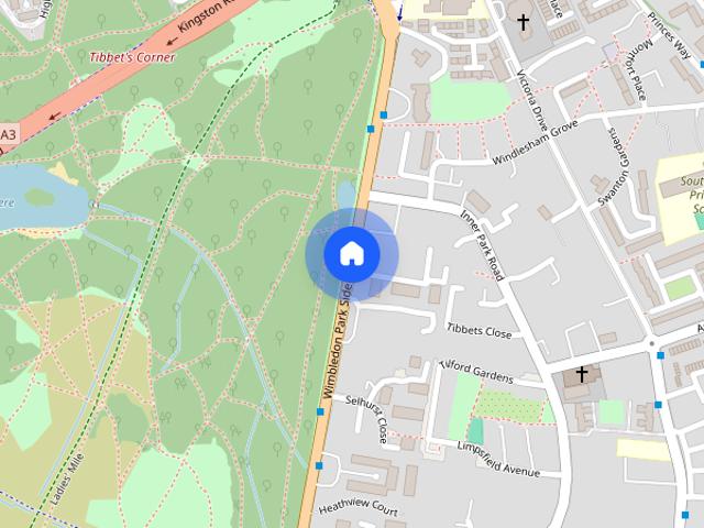 Apartment for rent in Southfields, Greater London