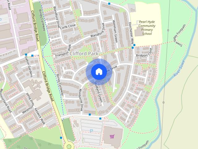 House for rent in Clifford Park, West Midlands