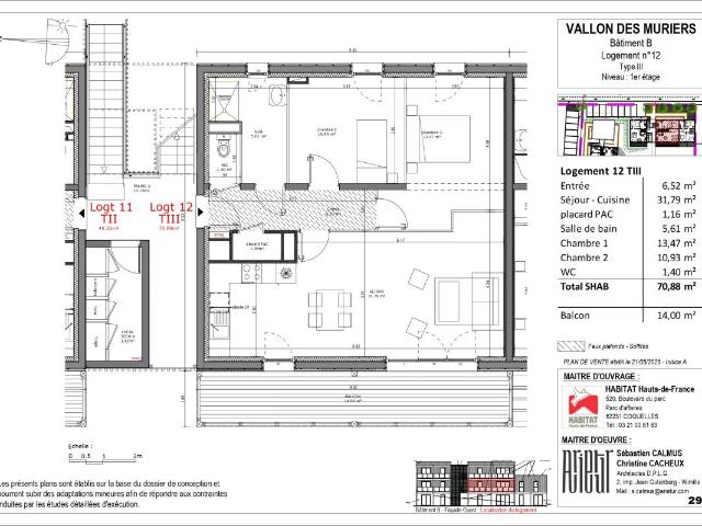 Appartement vente à Boulogne-sur-Mer, Wimille