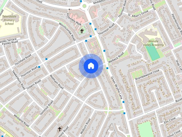 House for rent in The Wrythe, Greater London