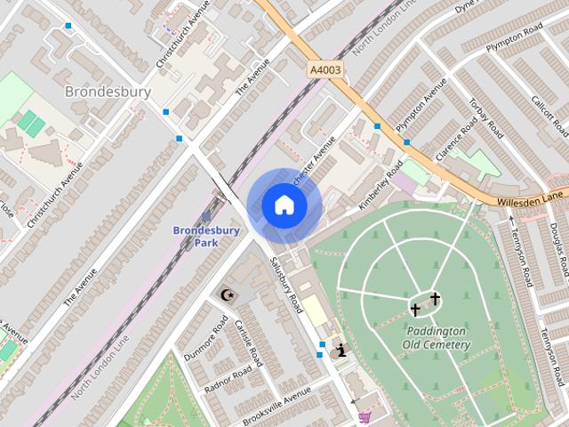 Apartment for rent in Brondesbury Park, Greater London