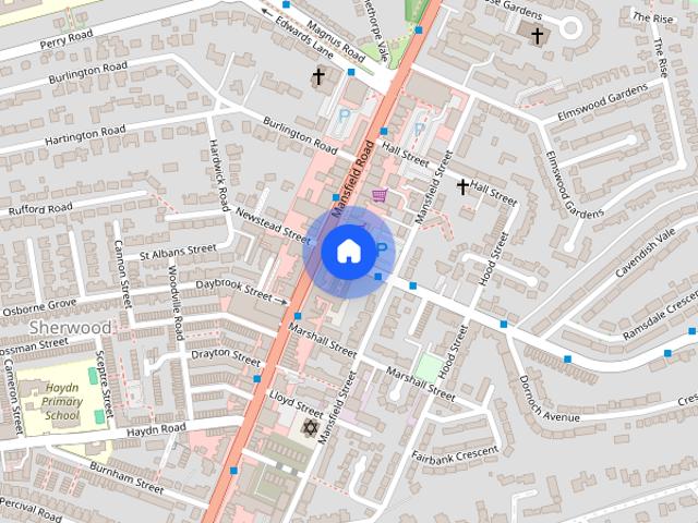 House for rent in Sherwood, City of Nottingham