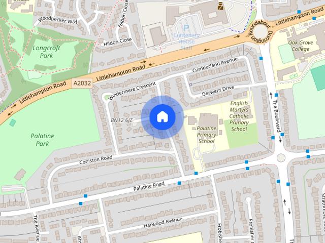 House for rent in Worthing, West Sussex