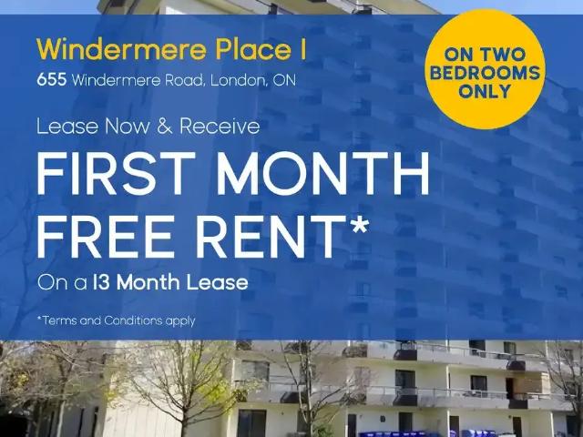 Apartment for rent in Arva, Ontario