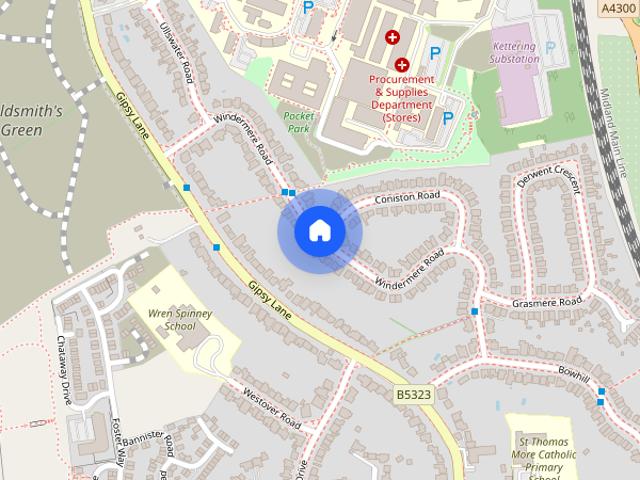 House for rent in Leisure Village, Kettering